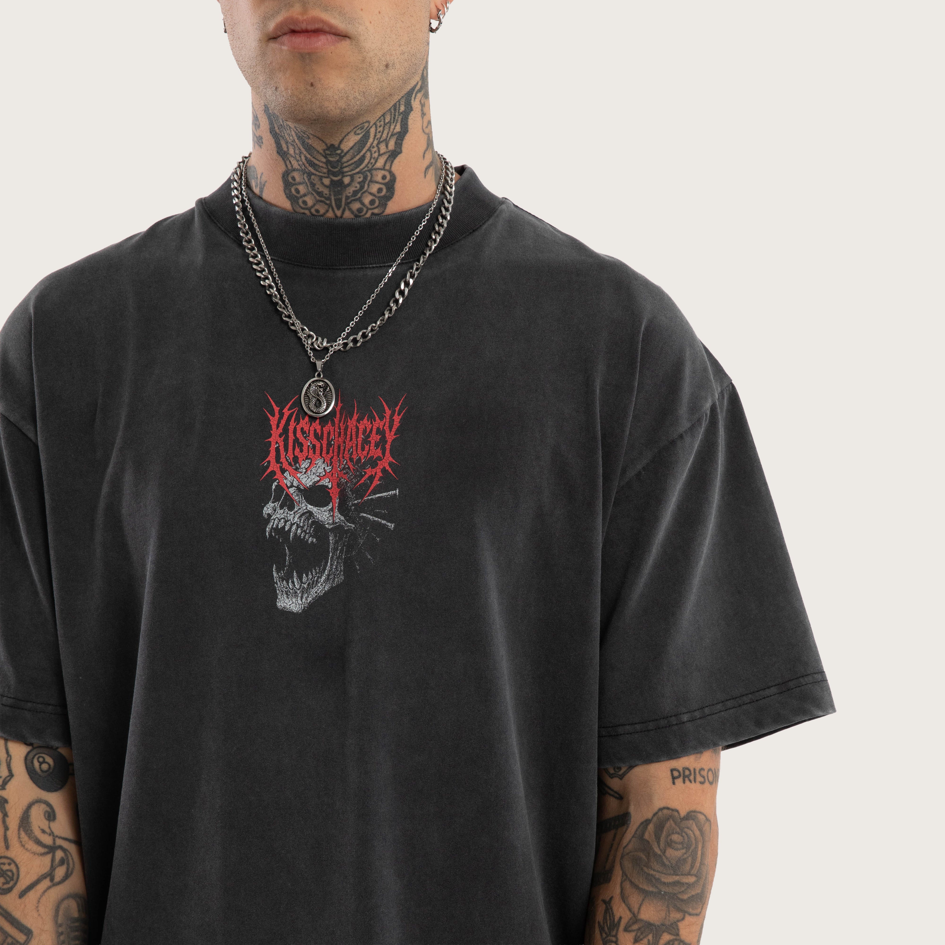 Mythic Box Fit Tee Snow Black | KSCY