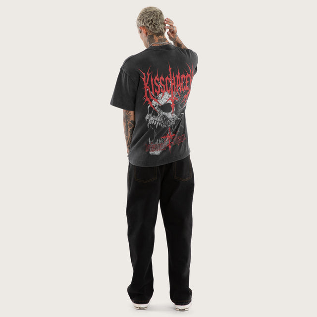 Mythic Street Tee Snow Anthracite