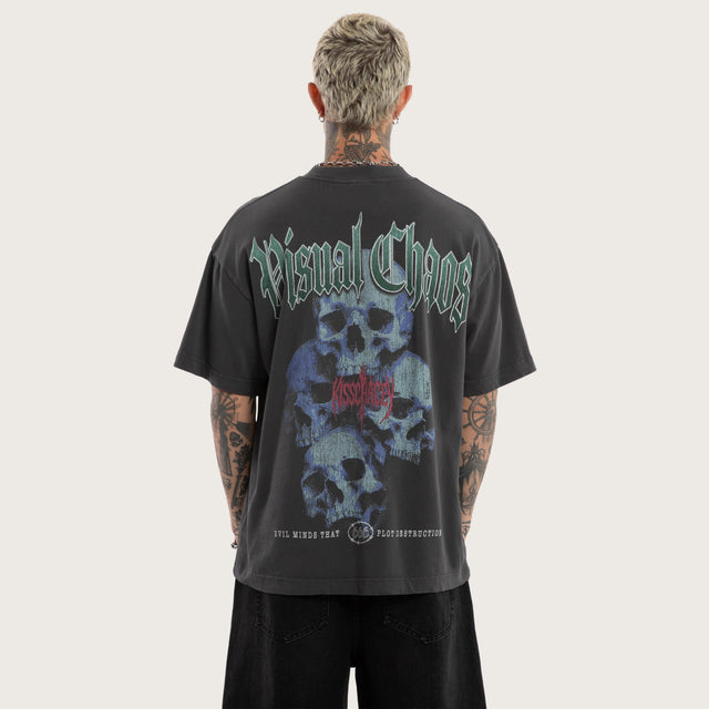 Destruction Street Tee Pigment Ebony