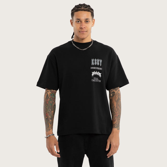 Louder Loopback Street Tee Jet Black