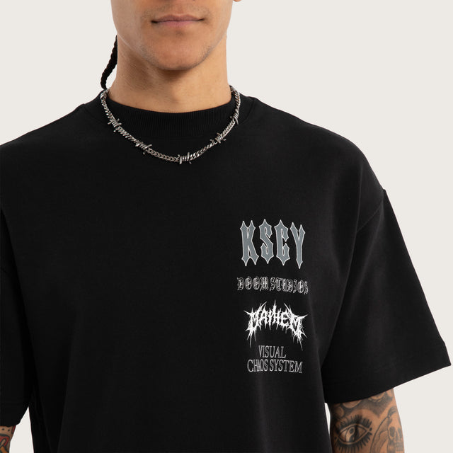 Louder Loopback Street Tee Jet Black