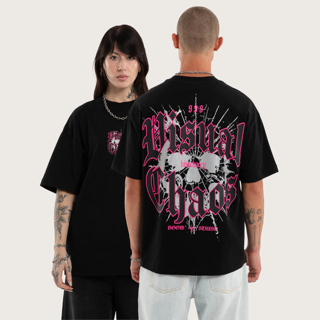 Choral Street Tee Jet Black