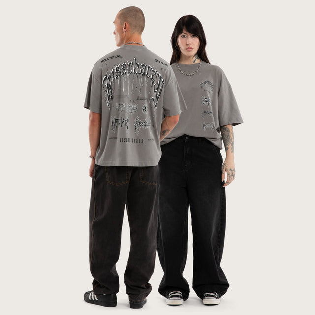 Forgiveness Street Tee Steel Grey