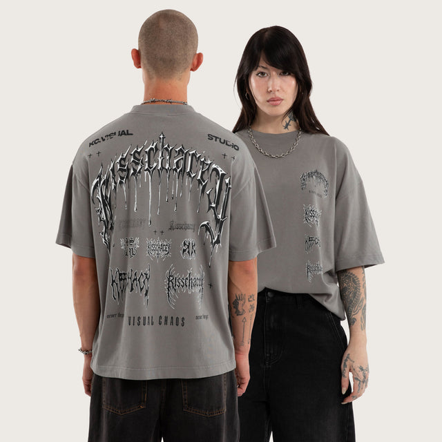 Forgiveness Street Tee Steel Grey