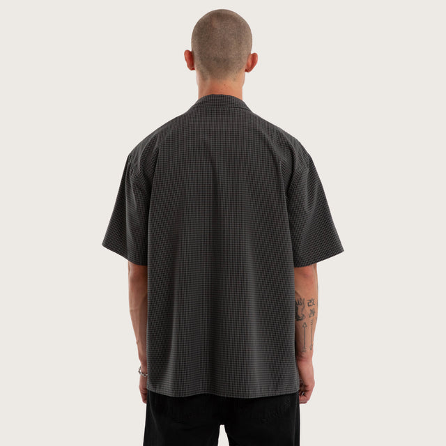 Pulse Short Sleeve Shirt Grey Check