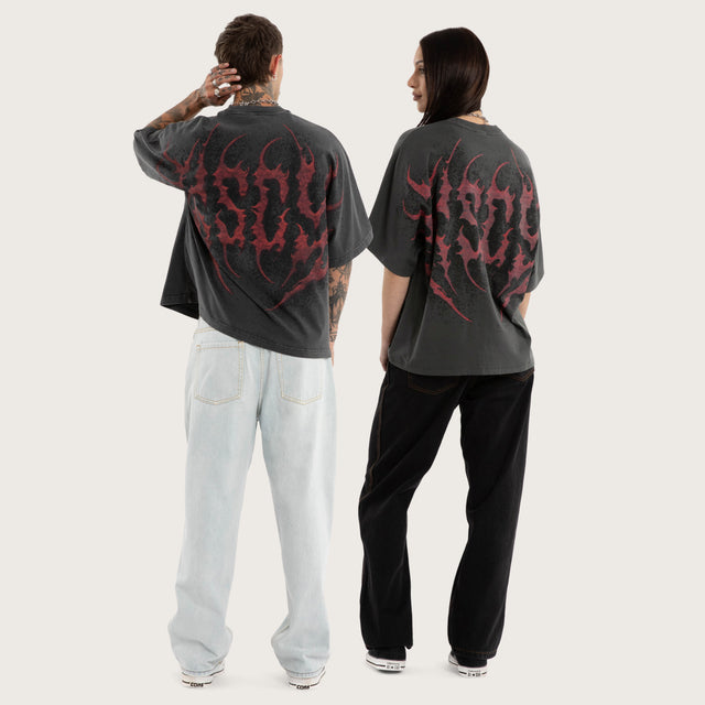 Valhalla Batwing Tee Pigment Black