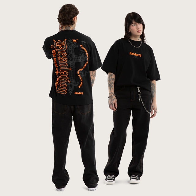 Annihilation Street Tee Jet Black