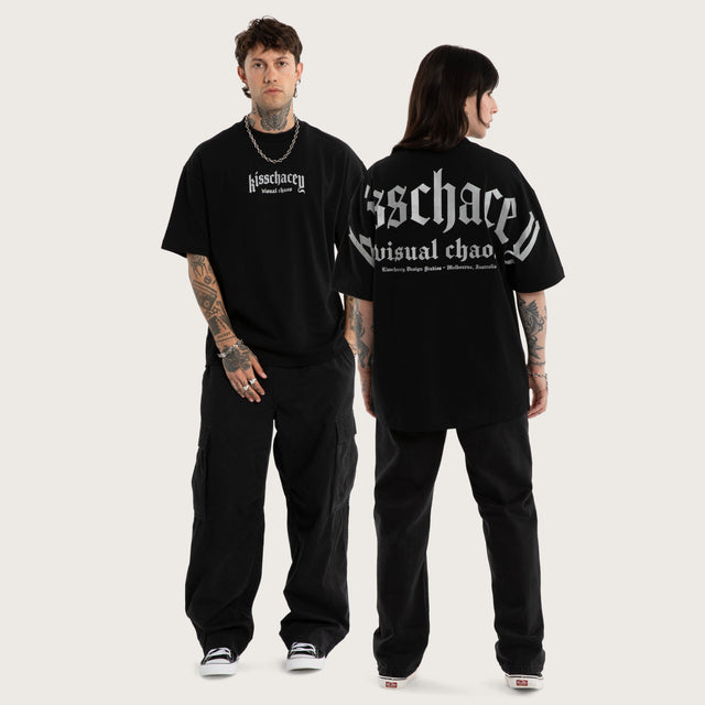 Decimation Street Tee Jet Black
