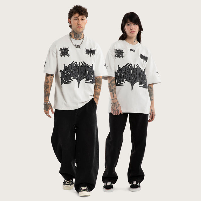 Wired Loopback Street Tee Glacier Grey