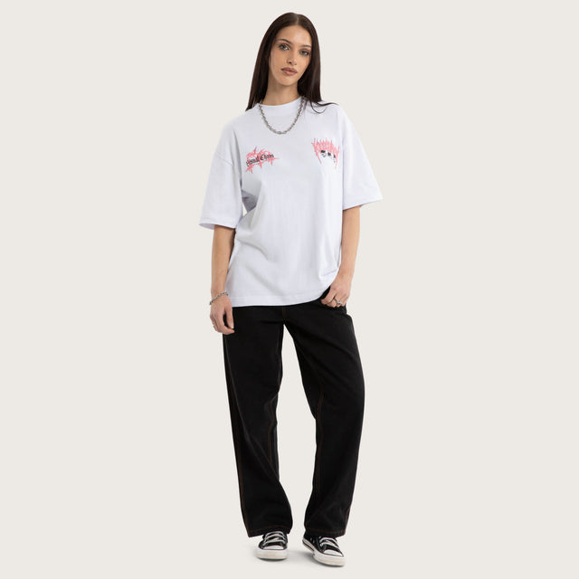 Wolf Street Tee Optical White