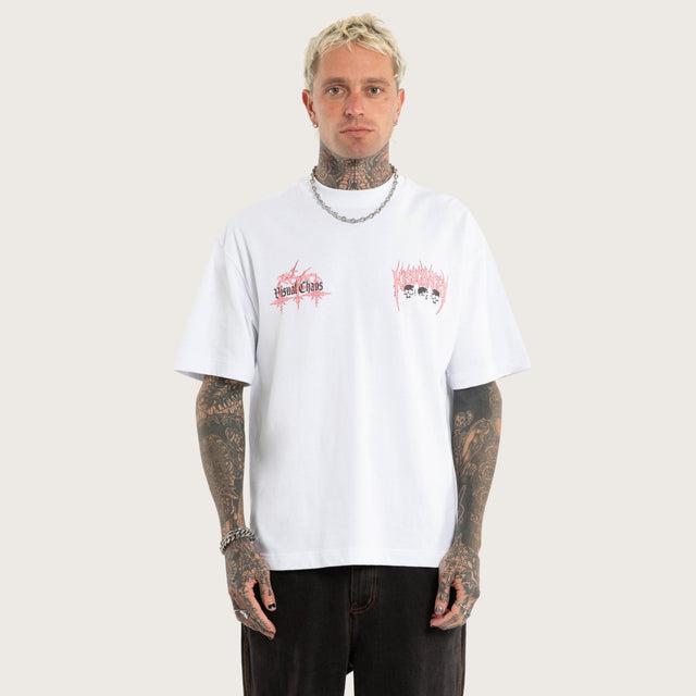 Wolf Street Tee Optical White