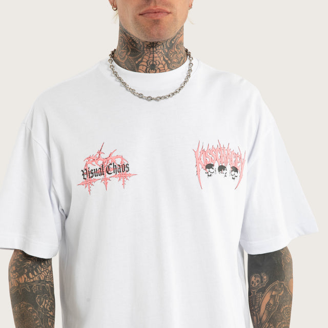Wolf Street Tee Optical White