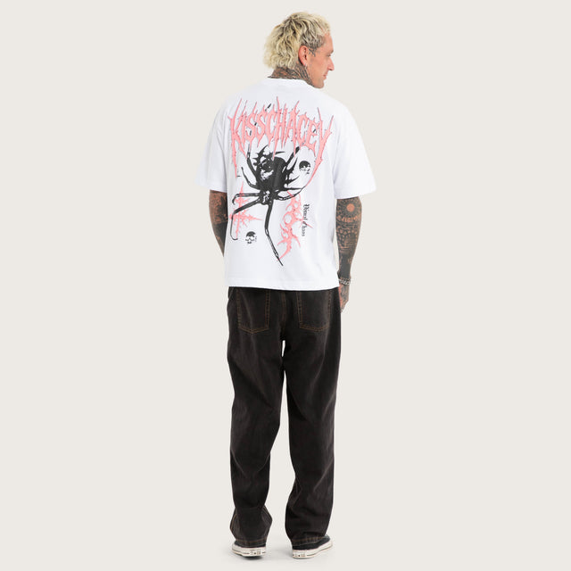 Wolf Street Tee Optical White