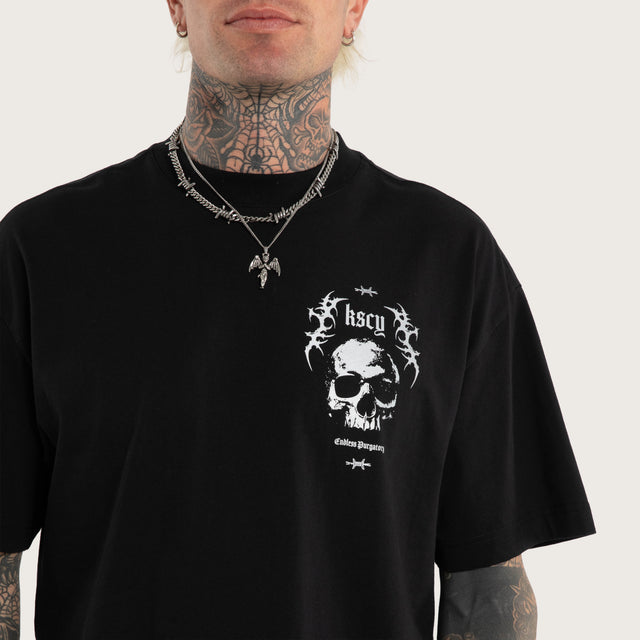 Everlasting Street Tee Jet Black