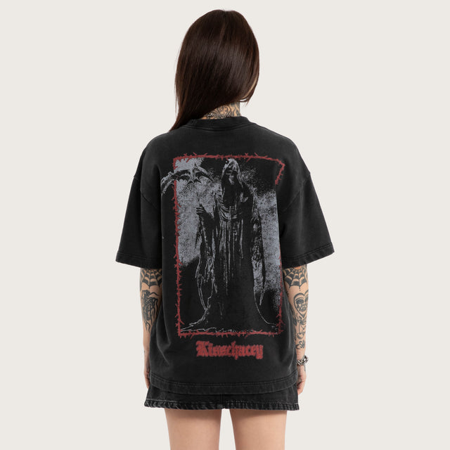 Weathered Street Tee Mineral Black