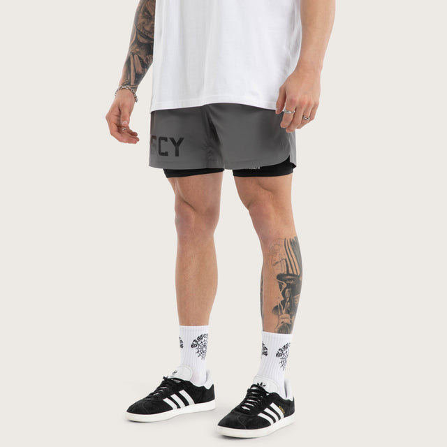 Hybrid 2.0 Sport Short Charcoal