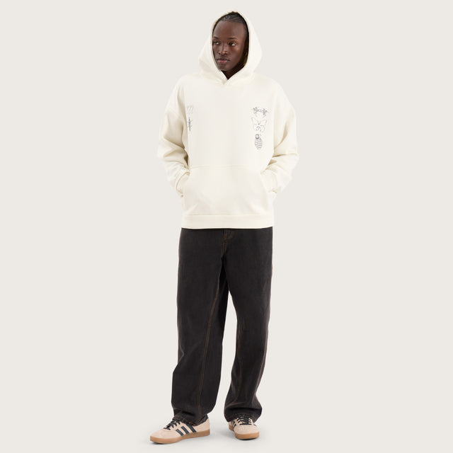 Redback Oversized Hoodie Tofu