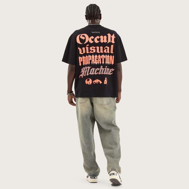 Propagation Street Tee Jet Black