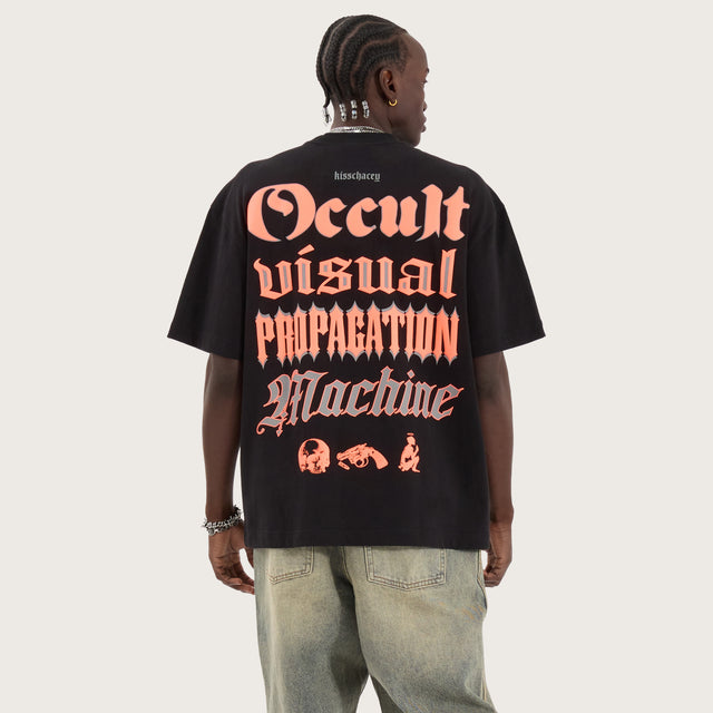 Propagation Street Tee Jet Black