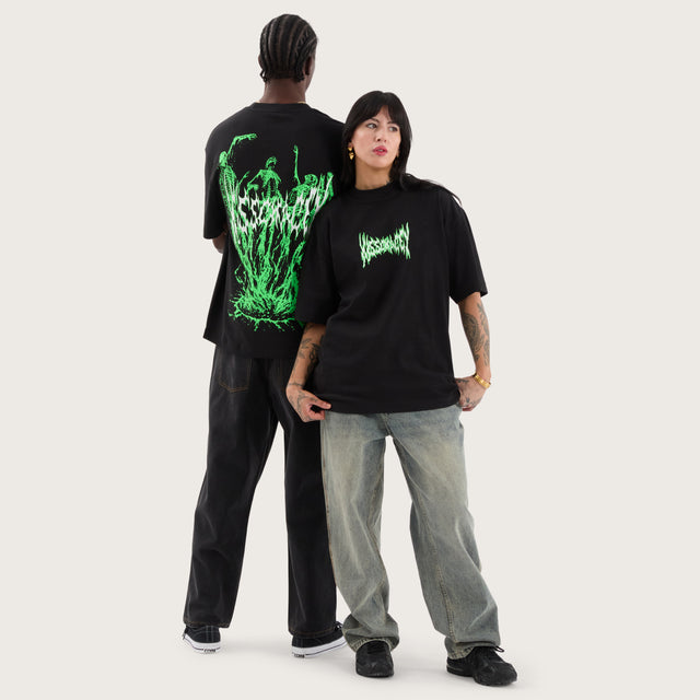 Ghoul Street Tee Jet Black