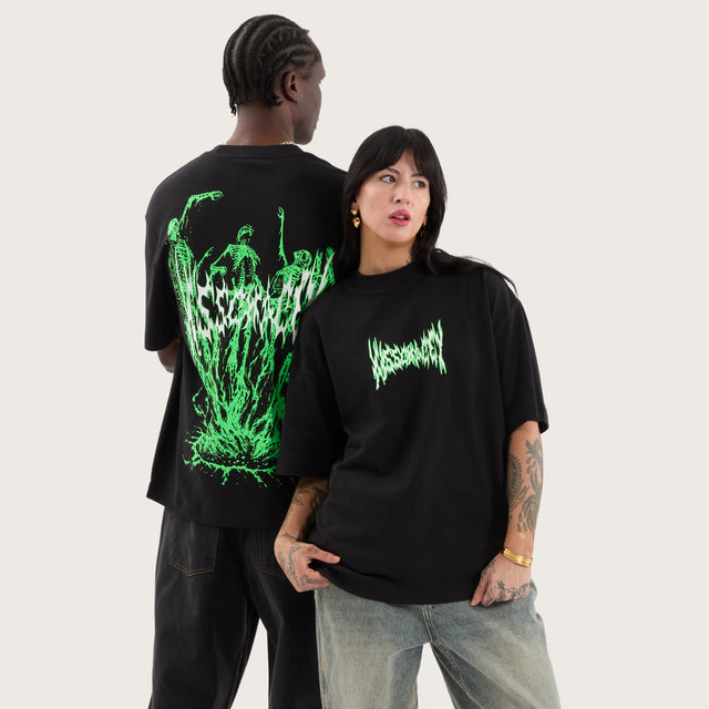 Ghoul Street Tee Jet Black