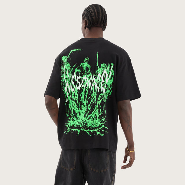 Ghoul Street Tee Jet Black