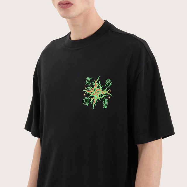 Thorn Street Tee Jet Black