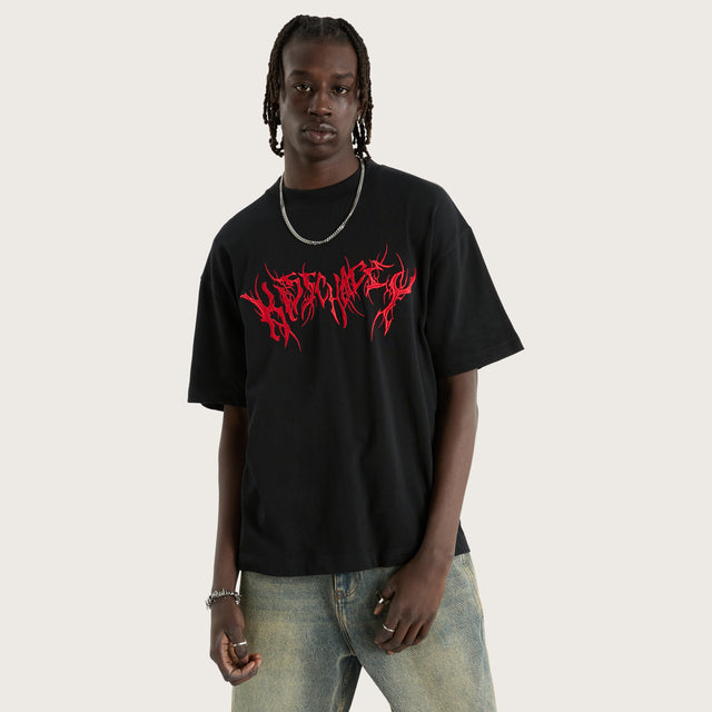 Wrath Street Tee Anthracite Black