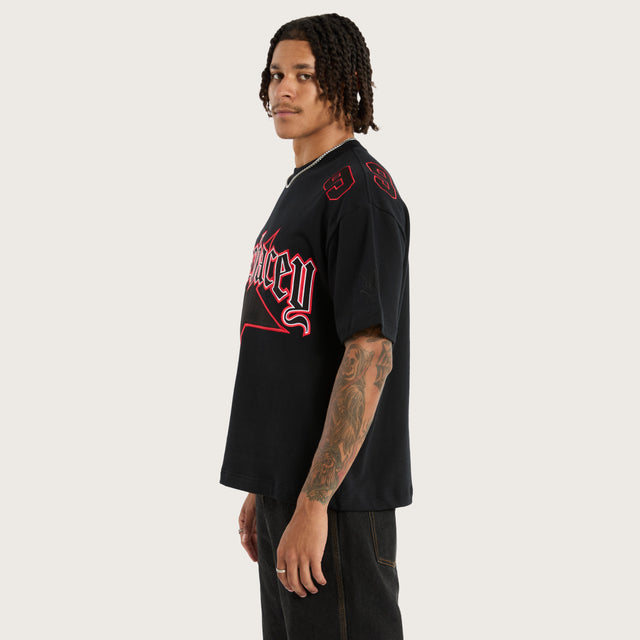 Insane Street Tee Anthracite Black