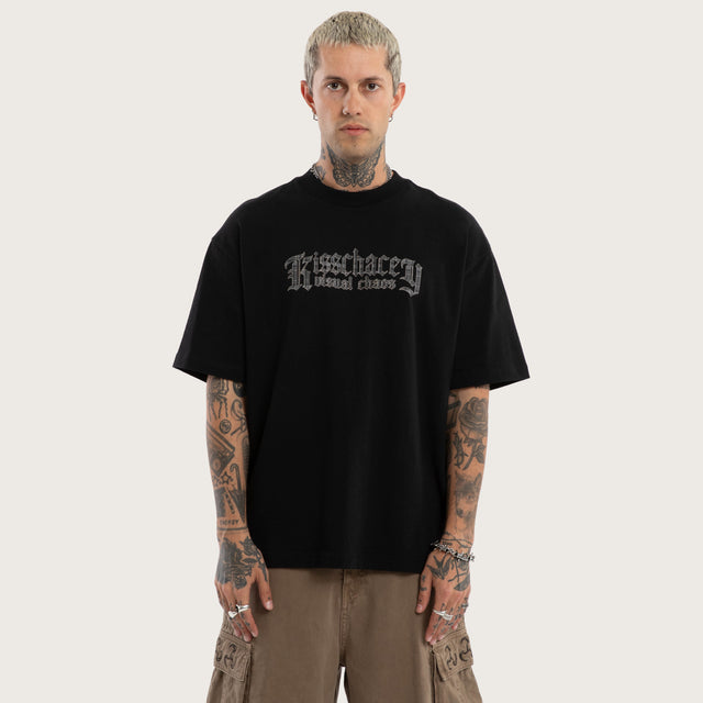 Scripture Street Tee Jet Black