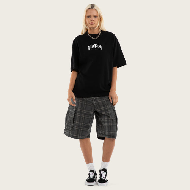 Seek Heaven Street Tee Jet Black