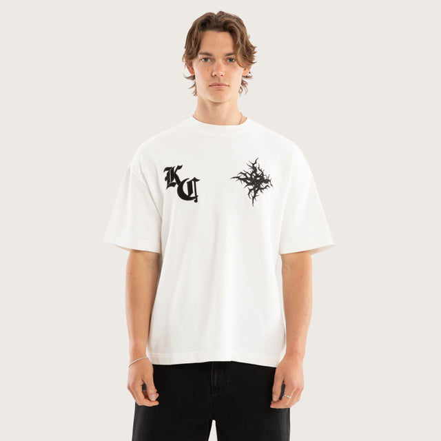 Paragons Street Tee Natural White