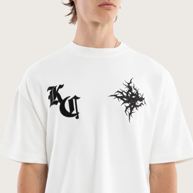 Paragons Street Tee Natural White