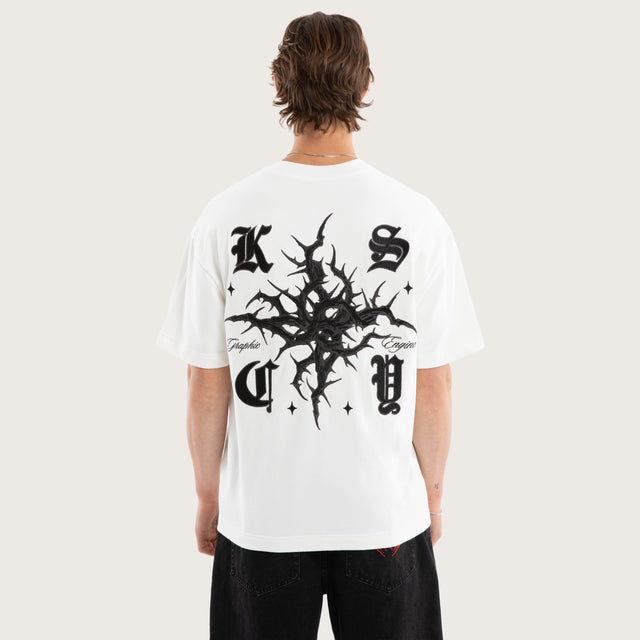 Paragons Street Tee Natural White