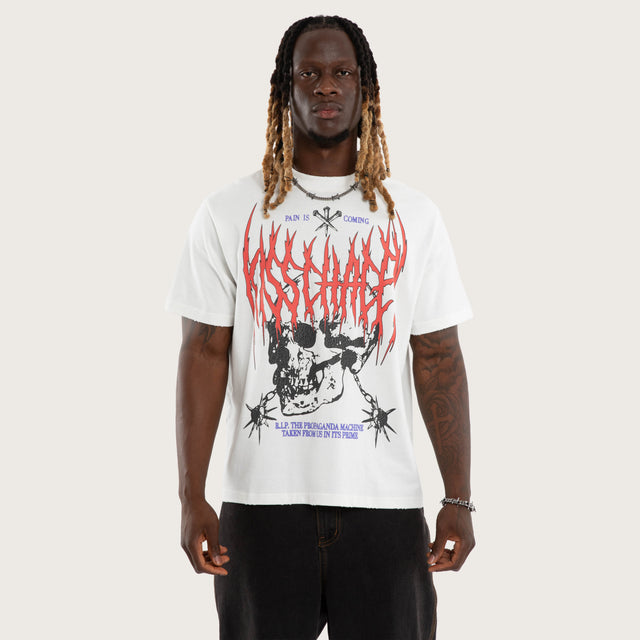 Rip Rocker Tee Natural White
