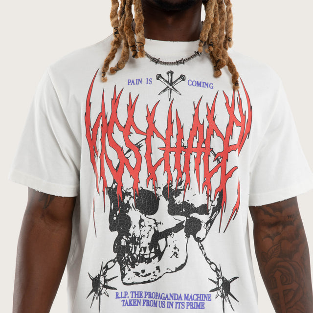 Rip Rocker Tee Natural White