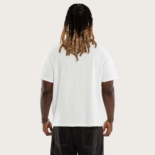 Rip Rocker Tee Natural White