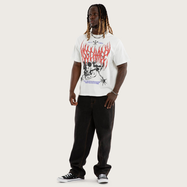 Rip Rocker Tee Natural White