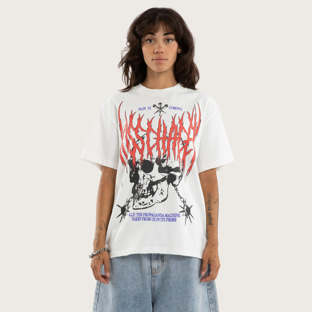 Rip Rocker Tee Natural White