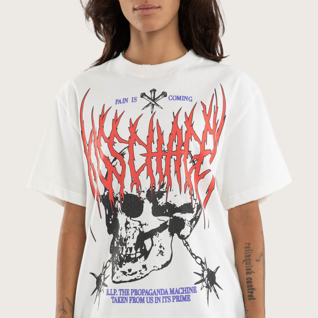 Rip Rocker Tee Natural White