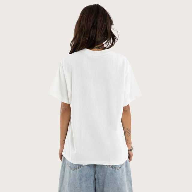 Rip Rocker Tee Natural White