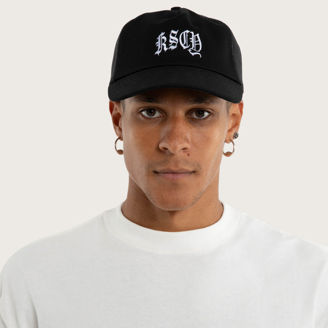 Scope Trucker Cap Jet Black