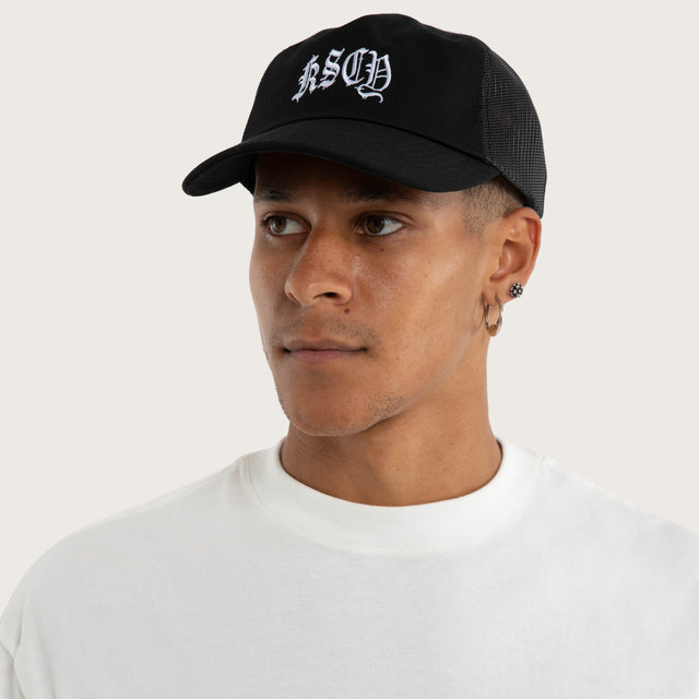Scope Trucker Cap Jet Black