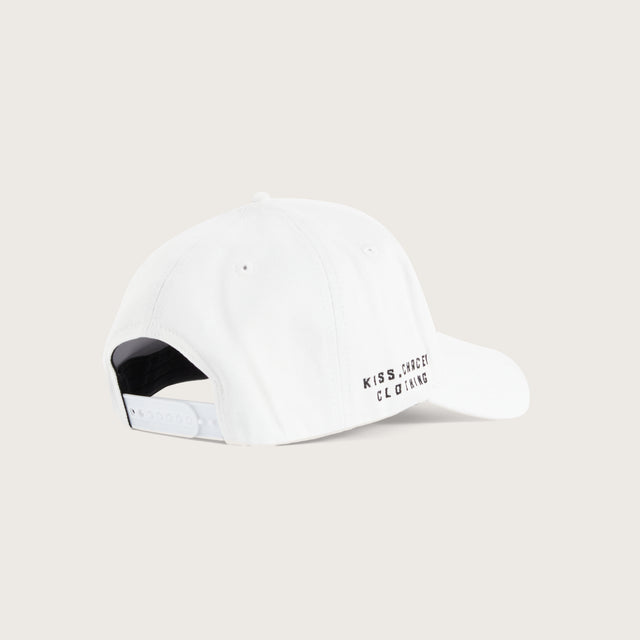 Acrux 5 Panel Curved Peak Cap Optical White