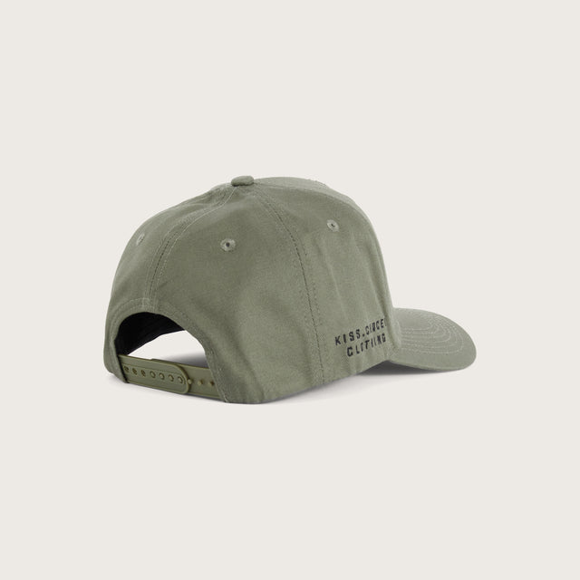 Charon 5 Panel Curved Peak Cap Vetiver