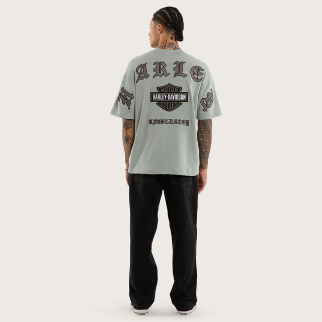 Outlaw Loopback Street Tee Limestone