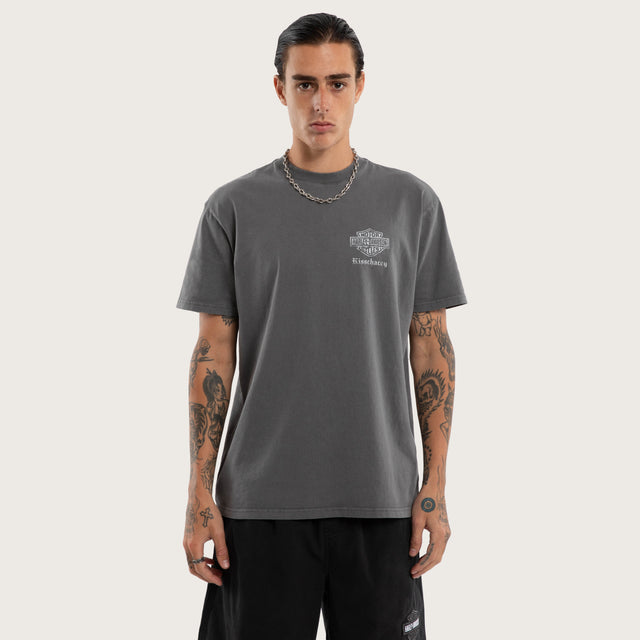 Endmile Relaxed Tee Pigment Charcoal