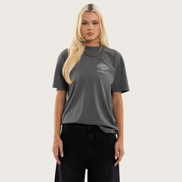 Endmile Relaxed Tee Pigment Charcoal