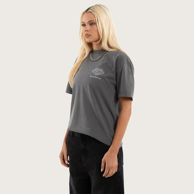Endmile Relaxed Tee Pigment Charcoal