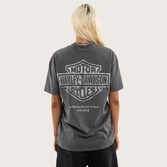 Endmile Relaxed Tee Pigment Charcoal